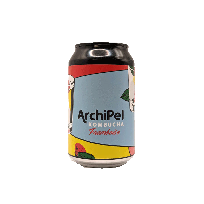 Archipel Kombucha Framboise Bio 33cl, Archipel