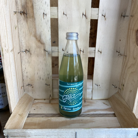 Foliz Kombucha Agrumes Spiruline Bio 33cl, Foliz