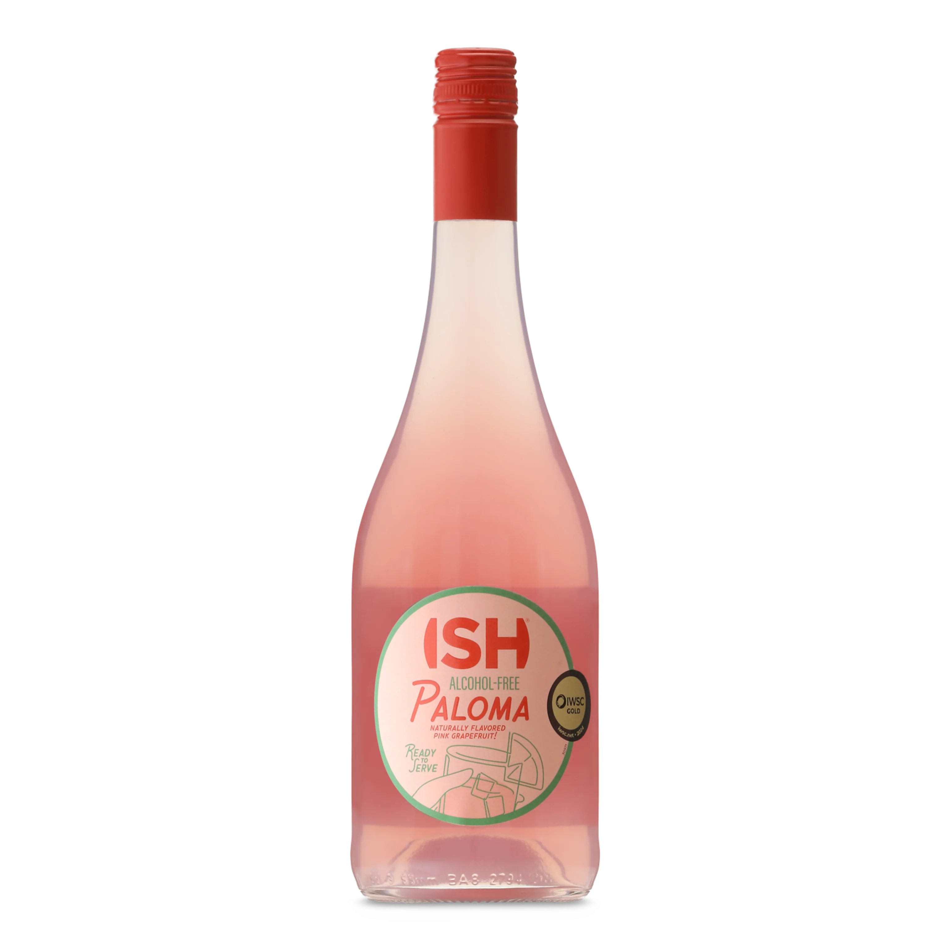 Paloma 75 cl sans alcool, ISH Spirits