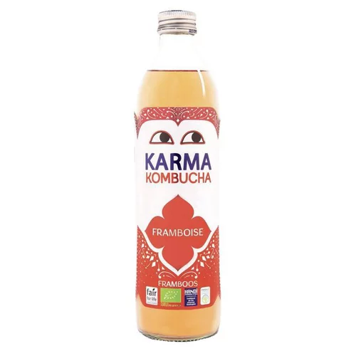 Karma Kombucha Framboise Bio 50cl, Karma Kombucha