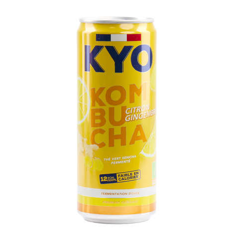 Kyo Kombucha Citron Gingembre 33cl, Kyo Kombucha