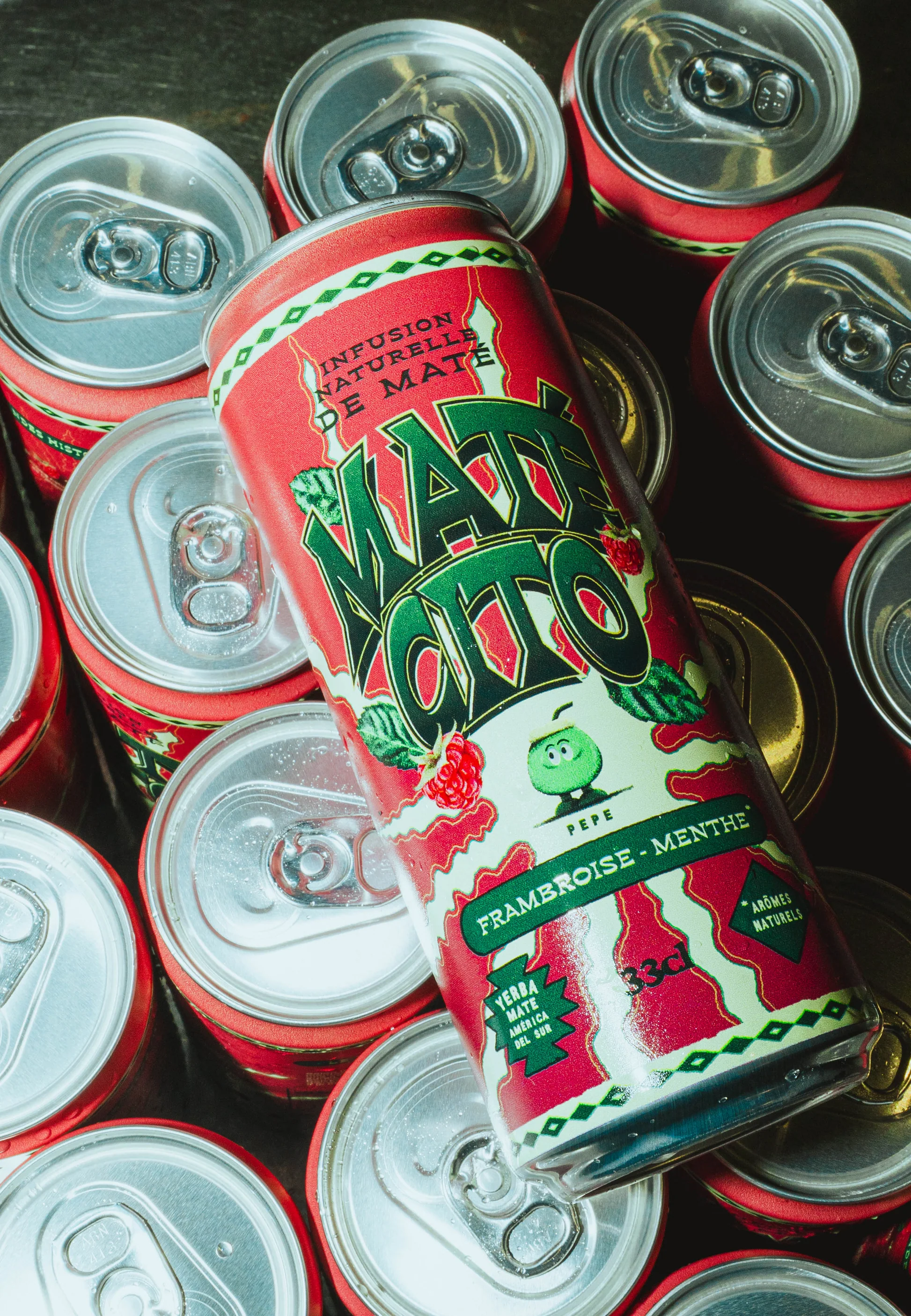 Matécito Maté Pétillant Framboise-Menthe, Matécito