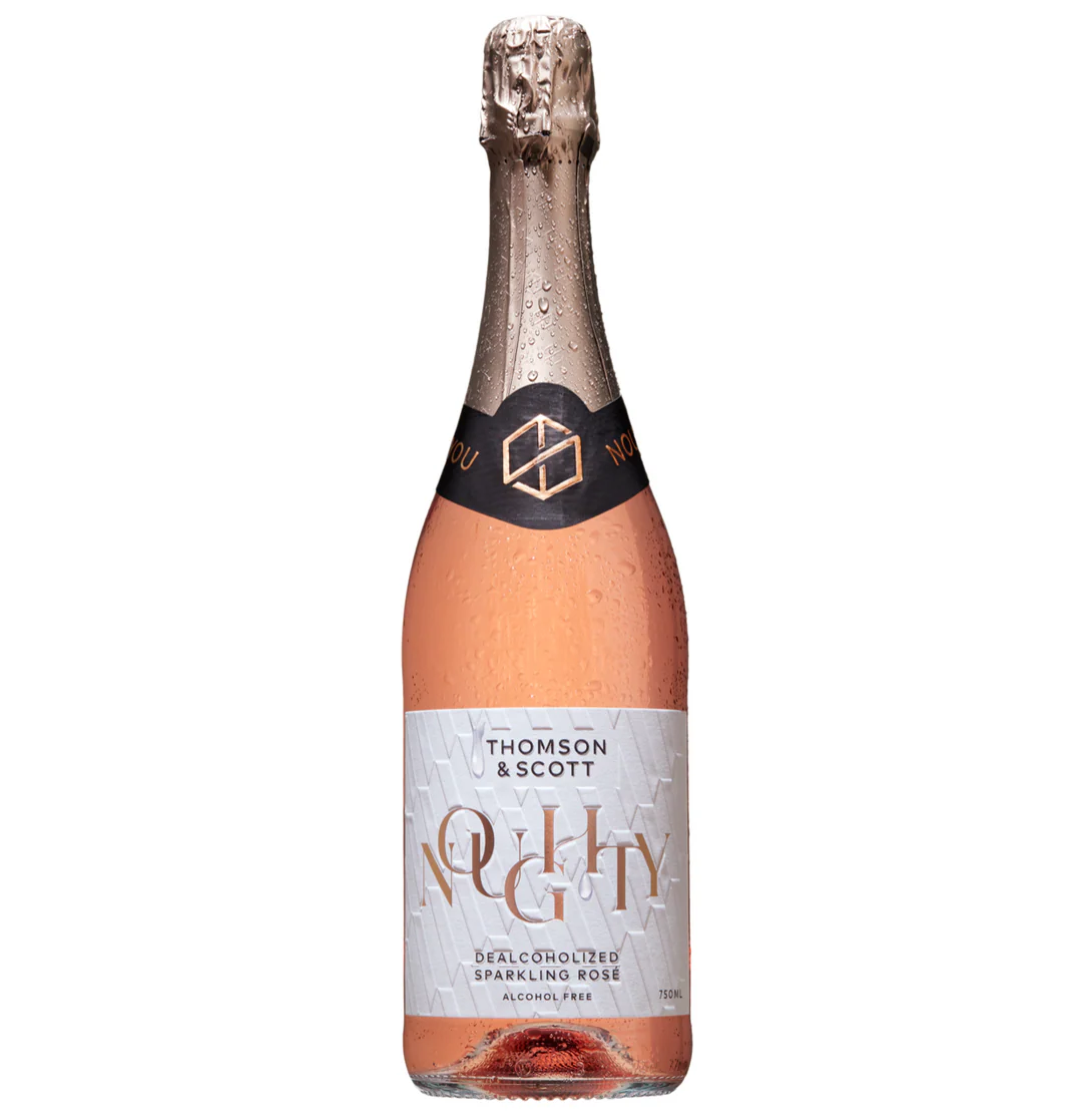 Noughty Sparkling Rosé, Thomson & Scott Noughty