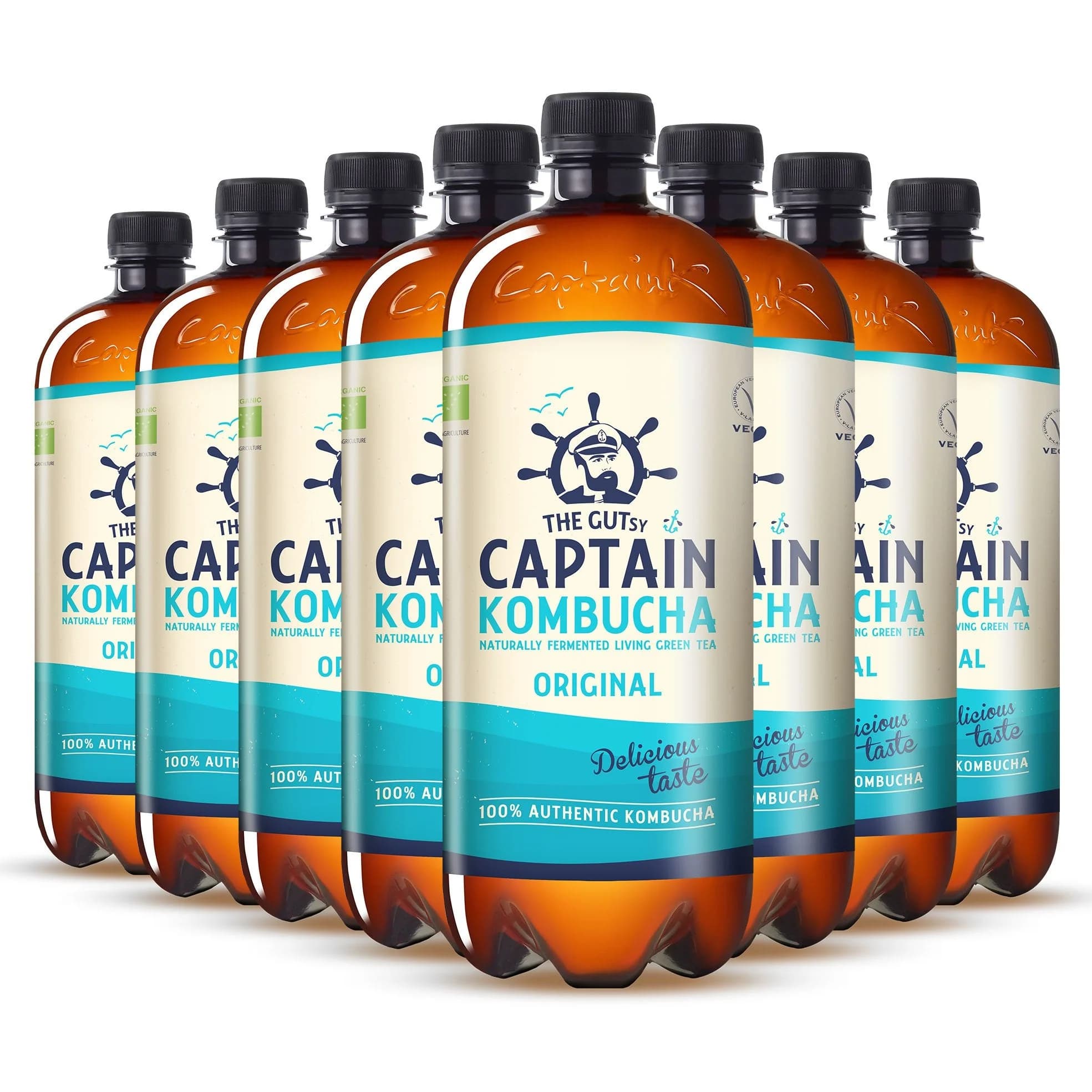 Captain Kombucha Original Bio 400ml, Captain Kombucha